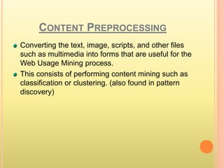 Web Mining Presentation Final | PPTX