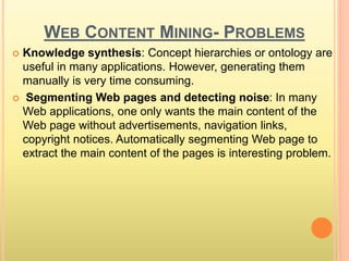 Web Mining Presentation Final | PPTX