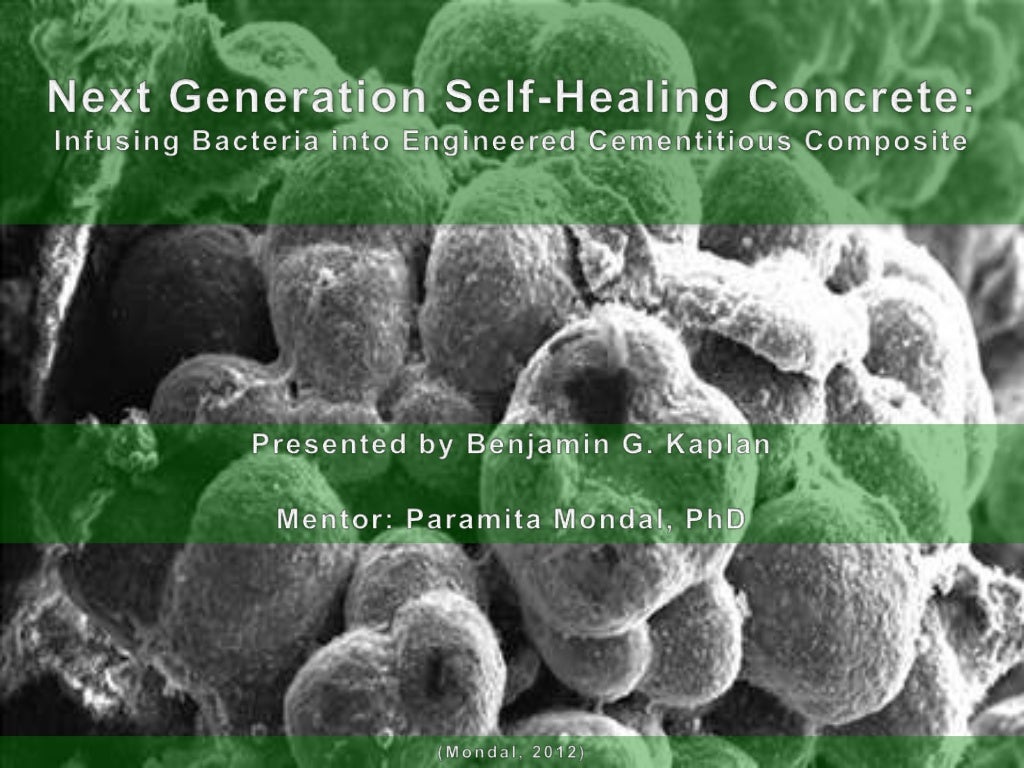 Next Generation SelfHealing ConcreteInfusing Bacteria into Engineer…