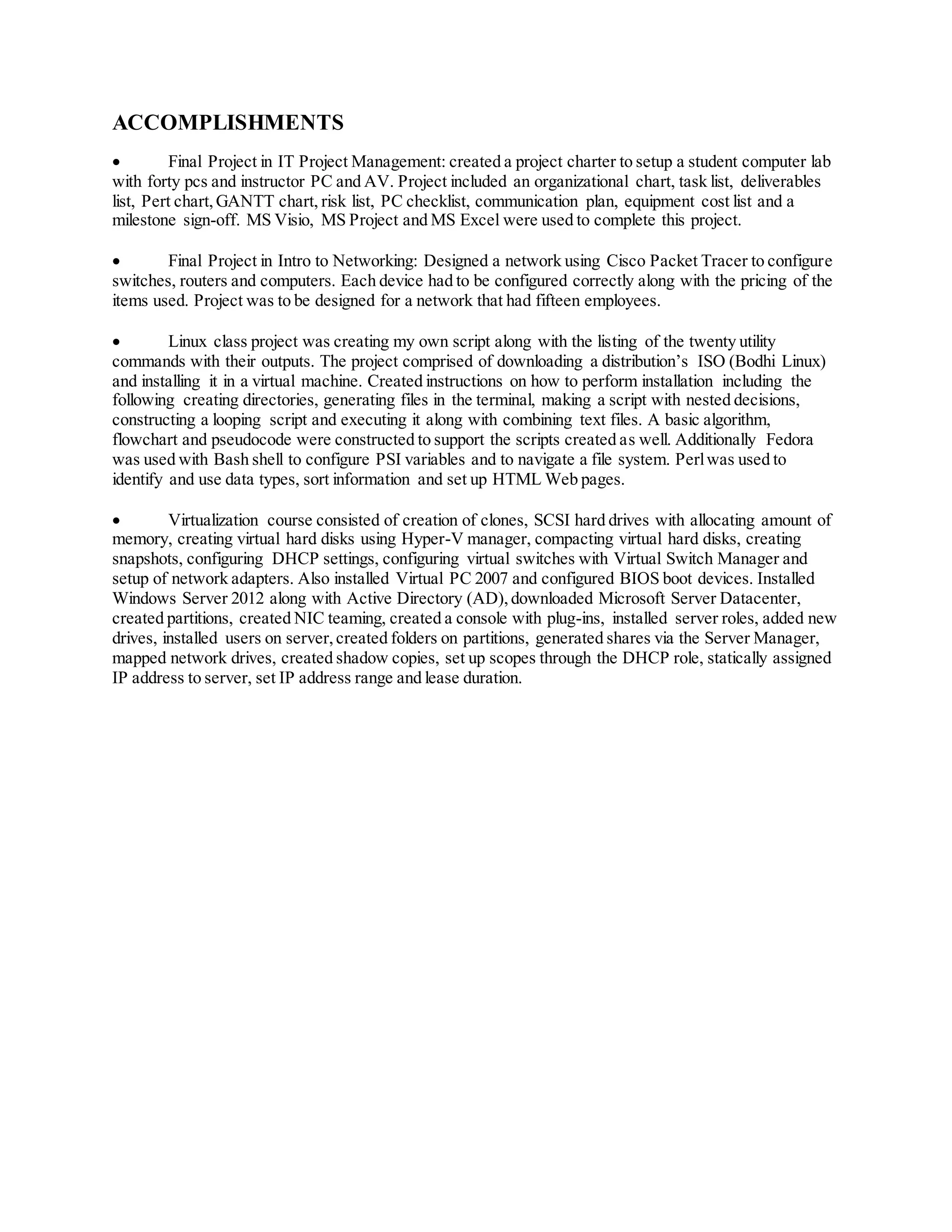 Accomplishments pdf