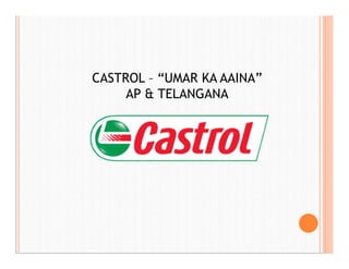 CASTROL – “UMAR KA AAINA”
AP & TELANGANA
 