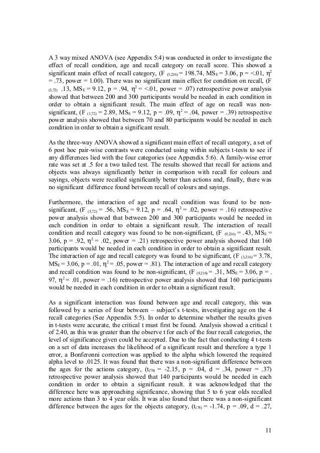 Dissertation report