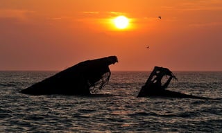 Cape May's famous Sunken Ship