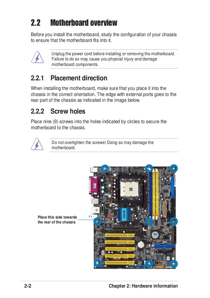 asus k8v se deluxe motherboard what determines the physical size of a power supply and the placement of screw holes