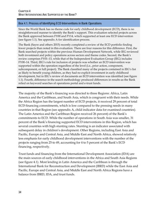 World Bank Support to Early Childhood Development | PDF