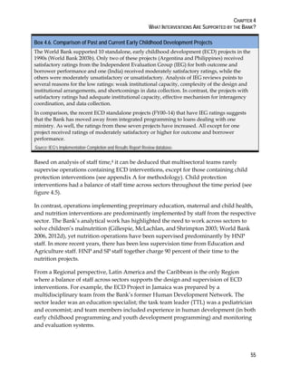 World Bank Support to Early Childhood Development | PDF