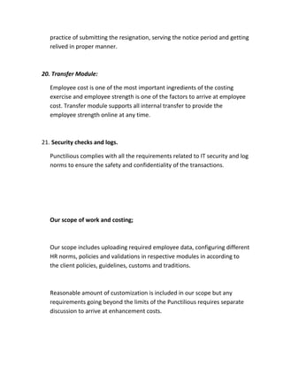 SALIENT FEATURES OF PUNCTILIOUS | PDF