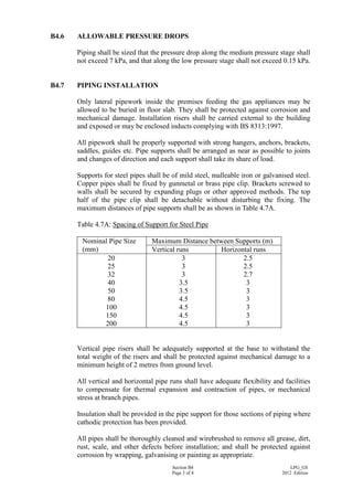 LIQUEFIED PETROLEUM GAS INSTALLATION | PDF