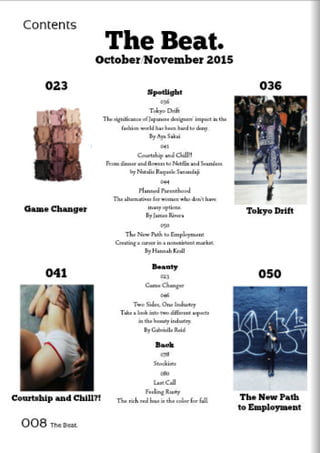 Assignment #10 The Beat.