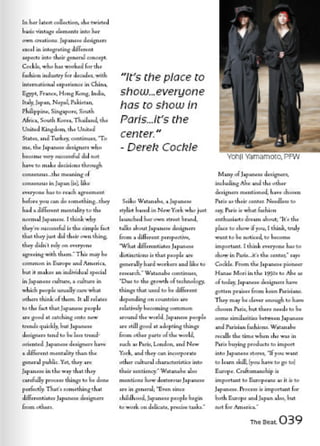 Assignment #10 The Beat.