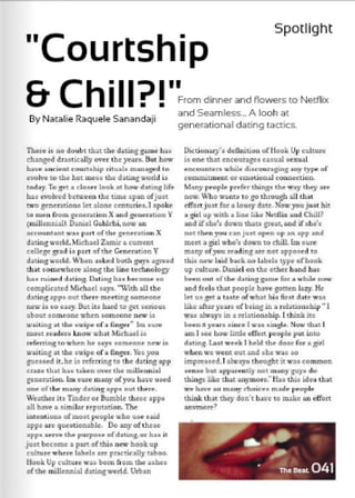 Assignment #10 The Beat.