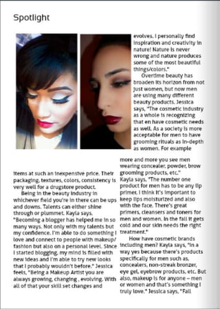 Assignment #10 The Beat.