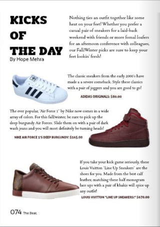 Assignment #10 The Beat.