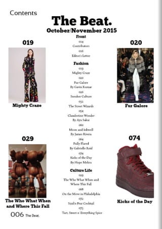 Assignment #10 The Beat.