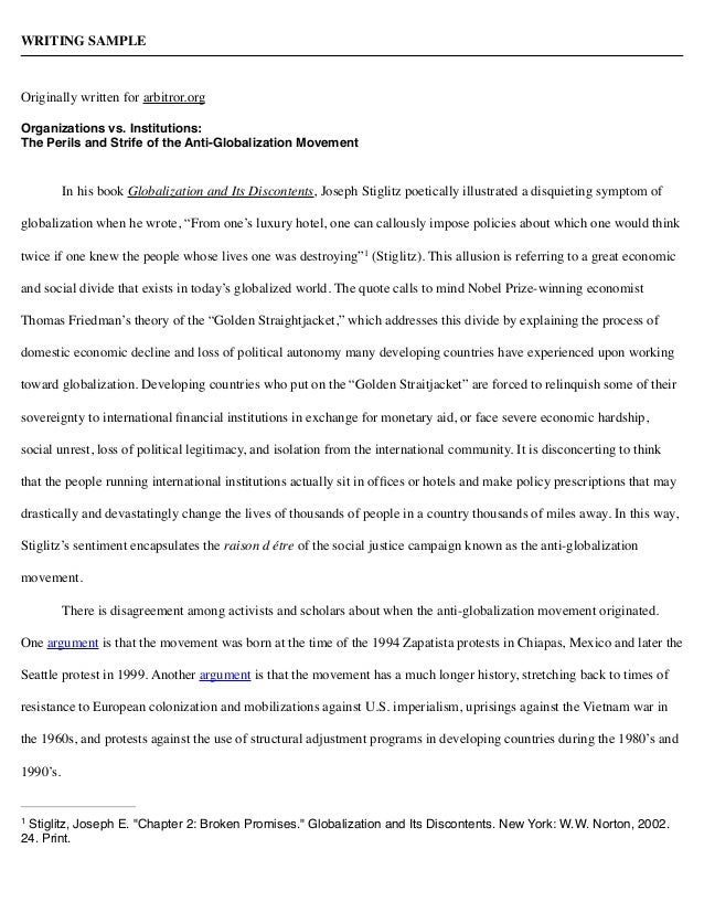 resume writing samples