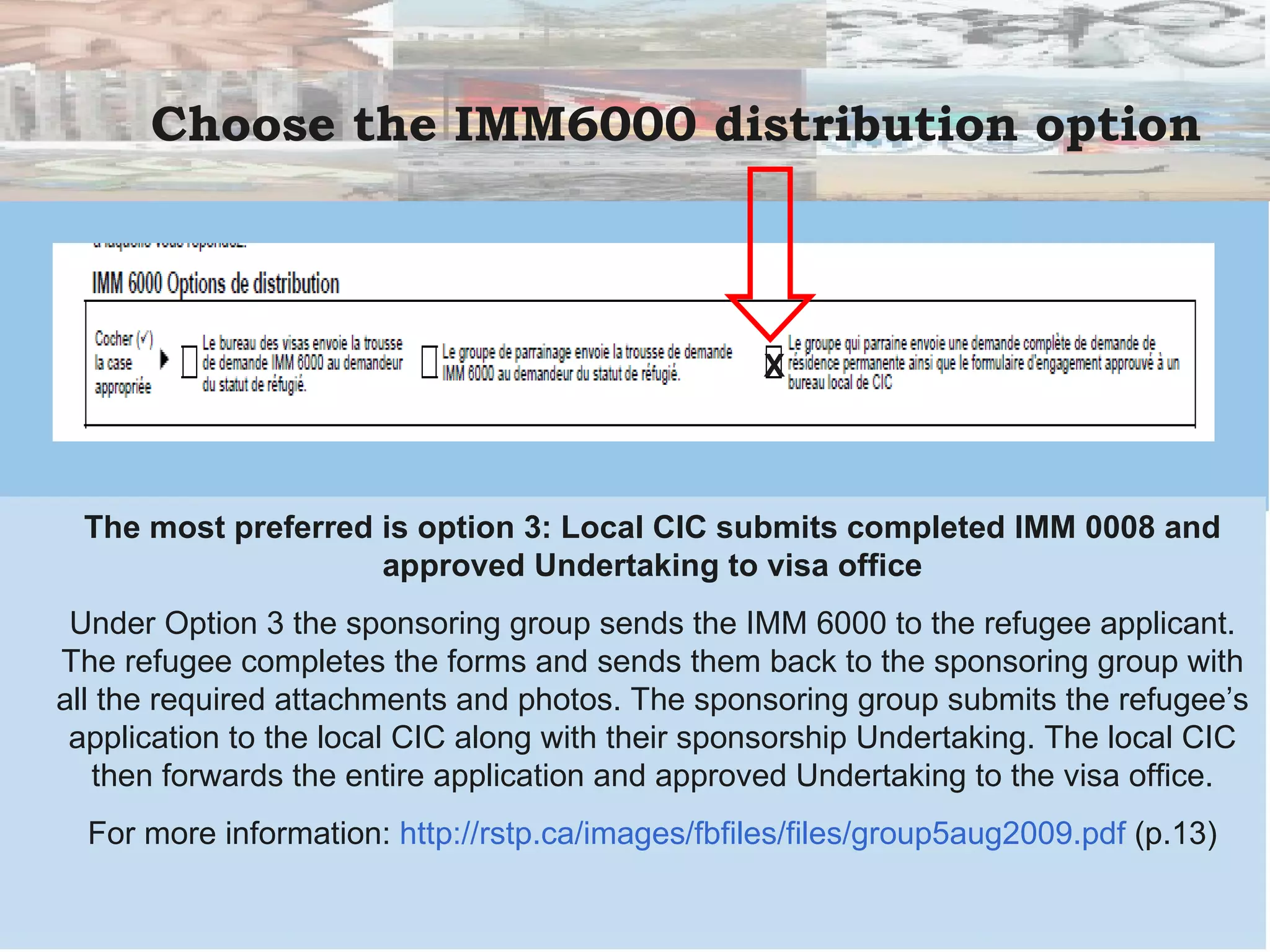 E1 a11 private refugee sponsorship applications_1 | PPT