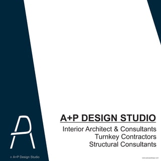 A+P Design Studio | PDF