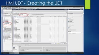HMI UDT - Creating the UDT
 