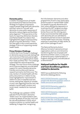 The interface between dementia and mental health | PDF