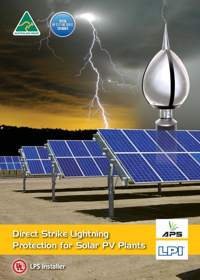 Lightning Protection For Solar Power Plants Structure vrogue.co