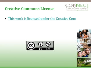 Creative Commons License This work is licensed under the Creative Commons Attribution 3.0 Unported License. To view a copy of this license, visit http://creativecommons.org/licenses/by/3.0 