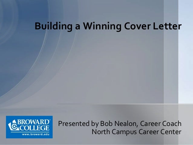 Building A Winning Cover Letter Presentation