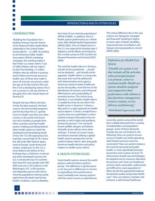 Reforming the health sector in America | PDF