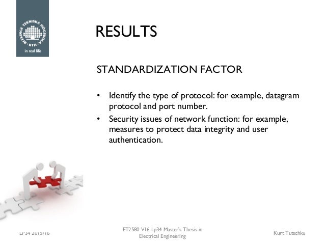 Master thesis on network security