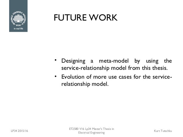 Master thesis lean