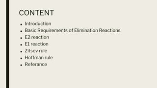 E1 & E2 reaction tkkk.pptx | Chemistry | Science