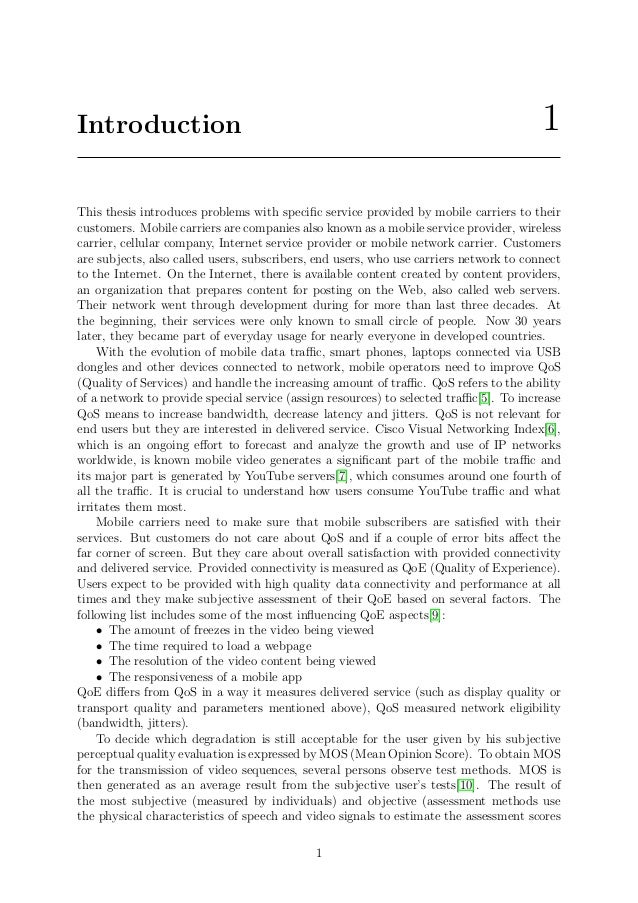 Phd thesis qos