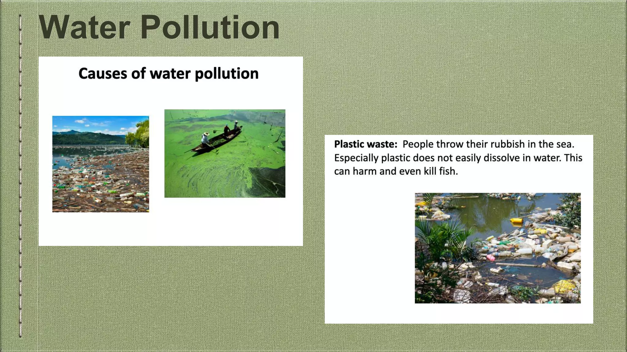 Water Pollution
 