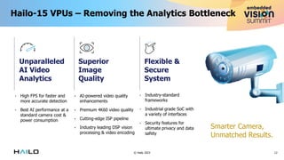 “Intensive In-camera AI Vision Processing,” a Presentation from Hailo | PDF