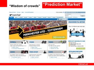 “Wisdom of crowds” “Prediction Market”
 