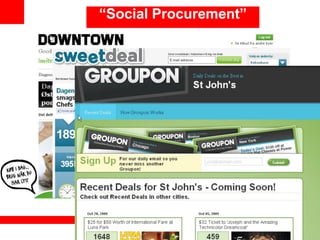 “Social Procurement”
 