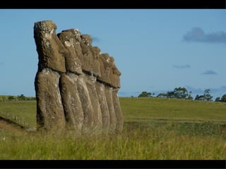 Los Moáis de la Isla de pascua (Chile)