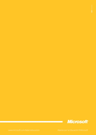 www.microsoft.com/latam/educacion   Alianza por la Educación I Microsoft
 