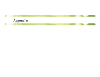 Appendix:
 