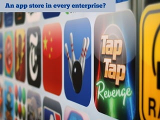 An app store in every enterprise?
 
