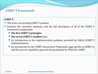 Internal Control & Risk Management Framework | PPT