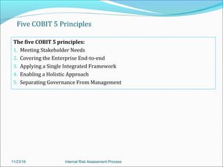 Internal Control & Risk Management Framework | PPT