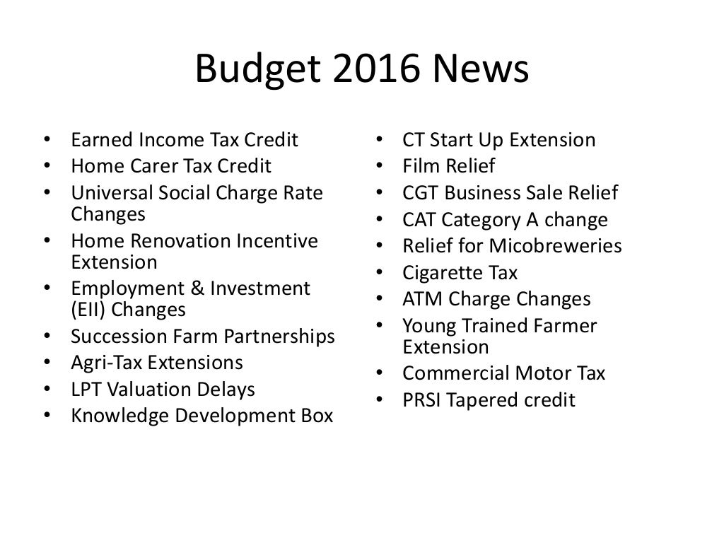 WW BUSINESS NETWORK BUDGET 2016 SLIDES