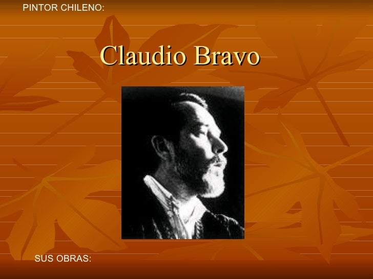 31+ Obras De Claudio Bravo Pintor Chileno Images