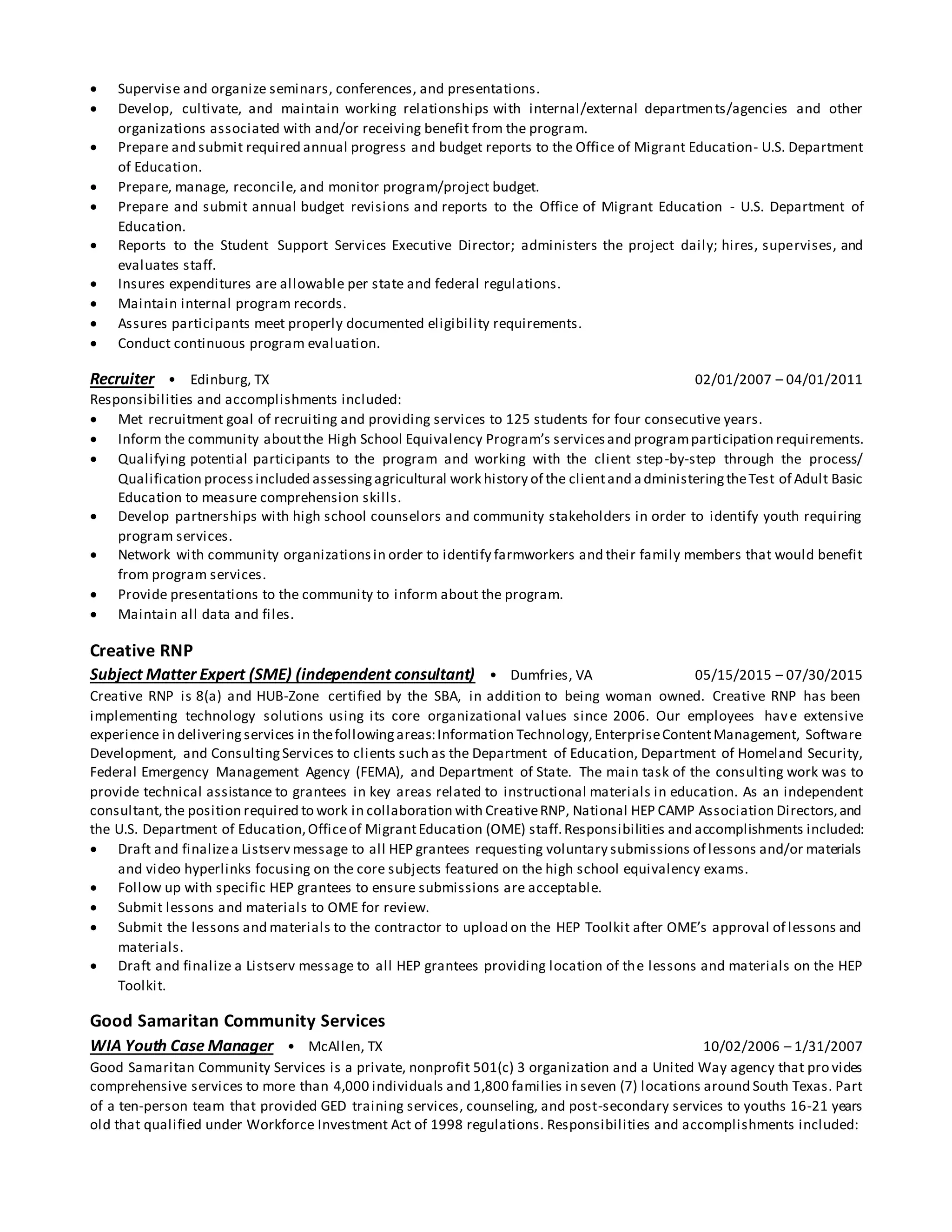 ERIK TOREN UTRGV RESUME 2015 DOCX
