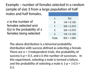 Probability and binomial distribution in maths | PPT