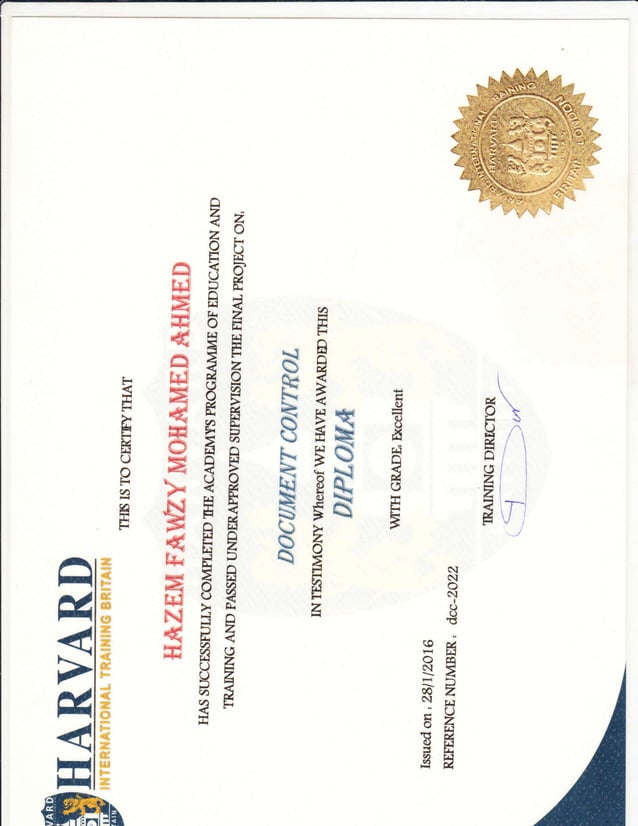 Harvard Strategic Management Certificate Harvard' Certificate | PDF