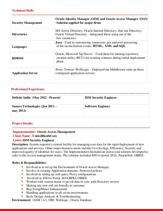 idm resume kiran