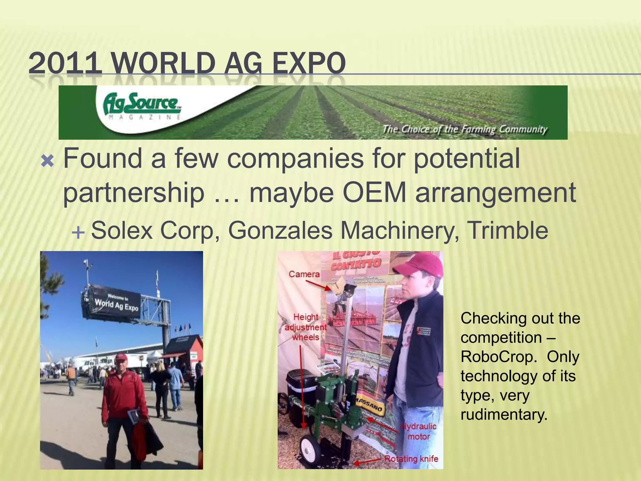 Equipment Manufacturer