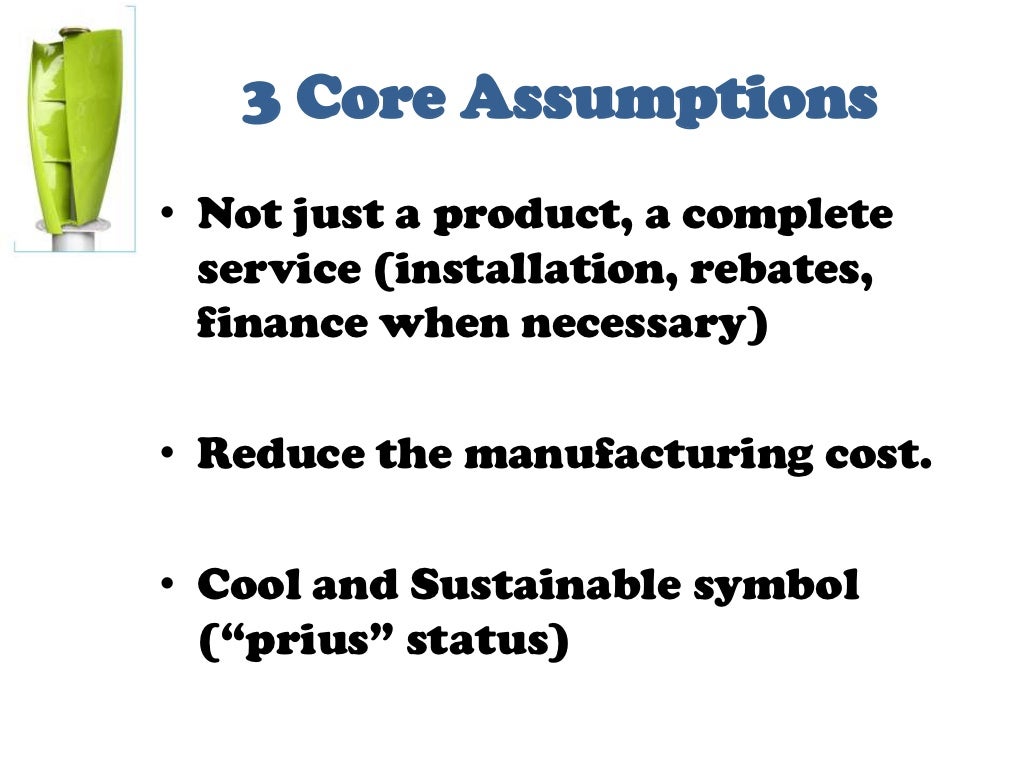 3 Core Assumptions Not just