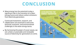 Generation of electricity from ocean waves | PPTX